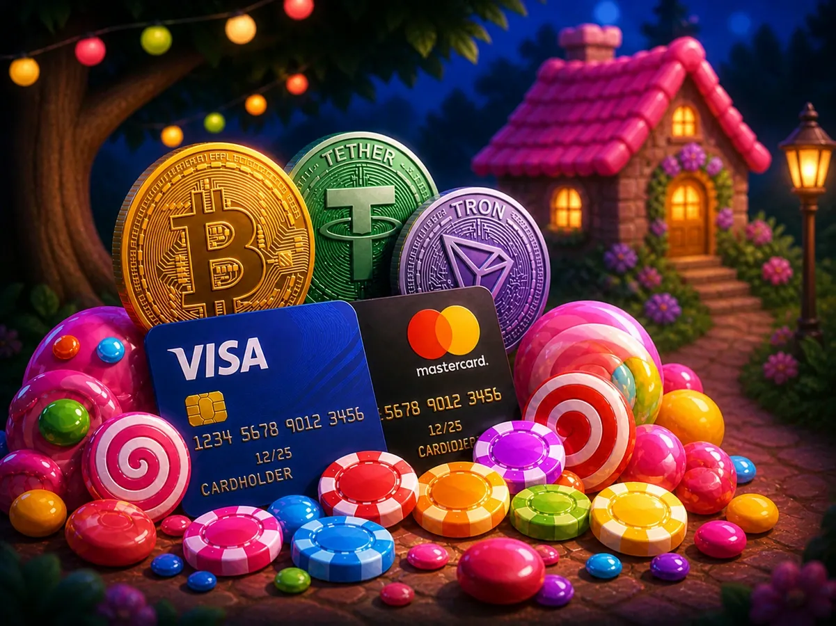 Crypto Coins With Sweets