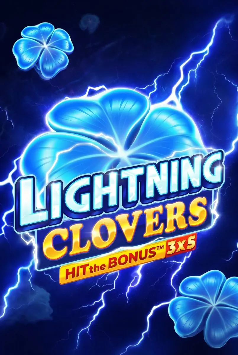 Lightning Clovers Electric Blue